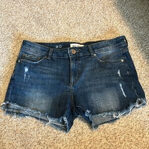 DL1961 Karlie Boyfriend Cutoff Jean Shorts